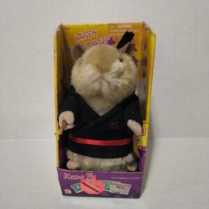 Gemmy 2001 Kung Fu Karate Hamster Martial Arts In Original Box SEE NOTES